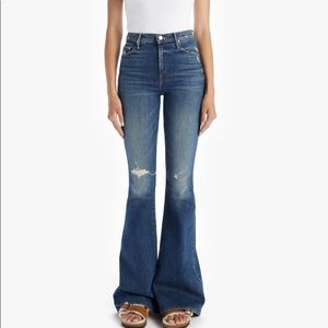 Mother high-waisted flares size 30
